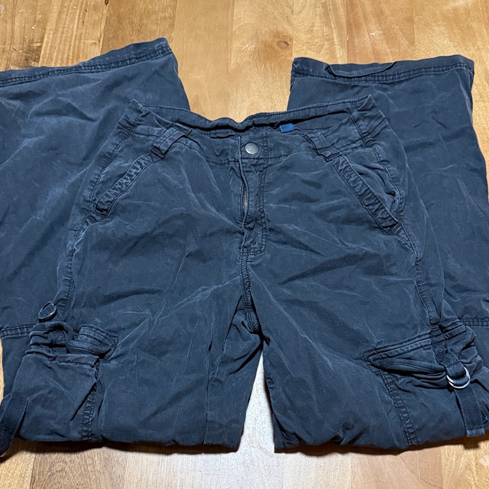 American Eagle Outfitters Charcoal Cargo Pants